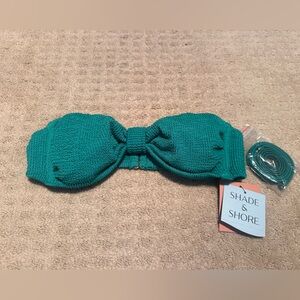 Shade & Shore Green Bikini Top